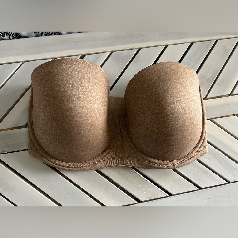 Delimira Strapless Bra Size 34G Nude